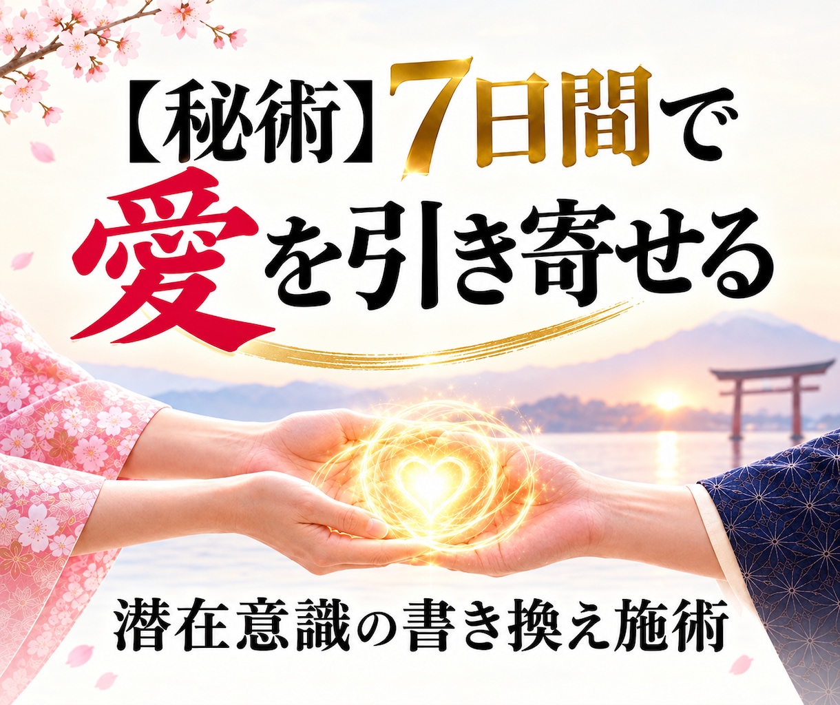 7日間に渡り意中の方の潜在意識を書き換えます 潜在意識を書き換え、願望成就へとお導きいたします。 イメージ1
