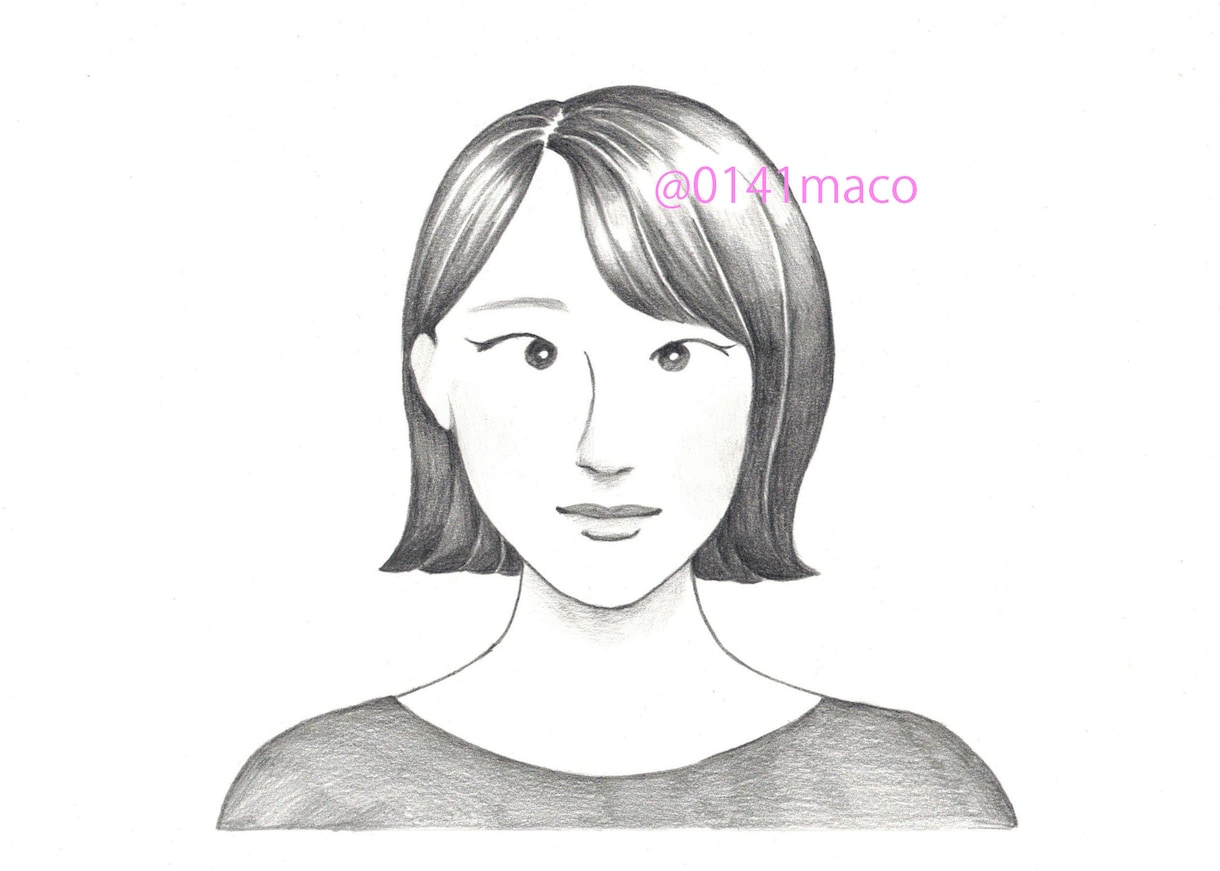 あたたかい似顔絵を描きます ~アイコンや記念日に~色鉛筆で似顔絵【データ・原画】 イメージ2