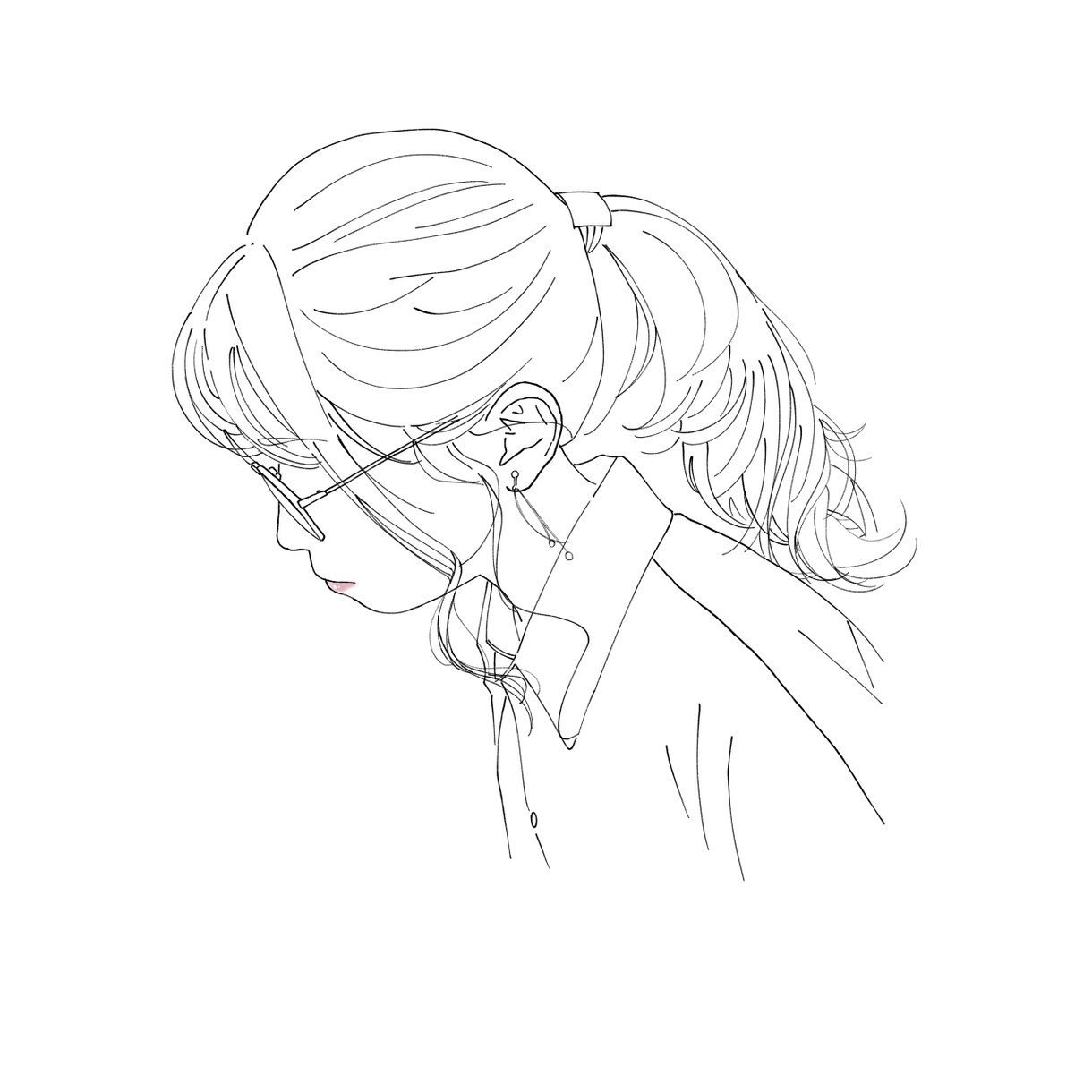 お写真から似顔絵イラスト作成します お気に入りの写真や思い出をイラストに！アイコンにも◎ イメージ3