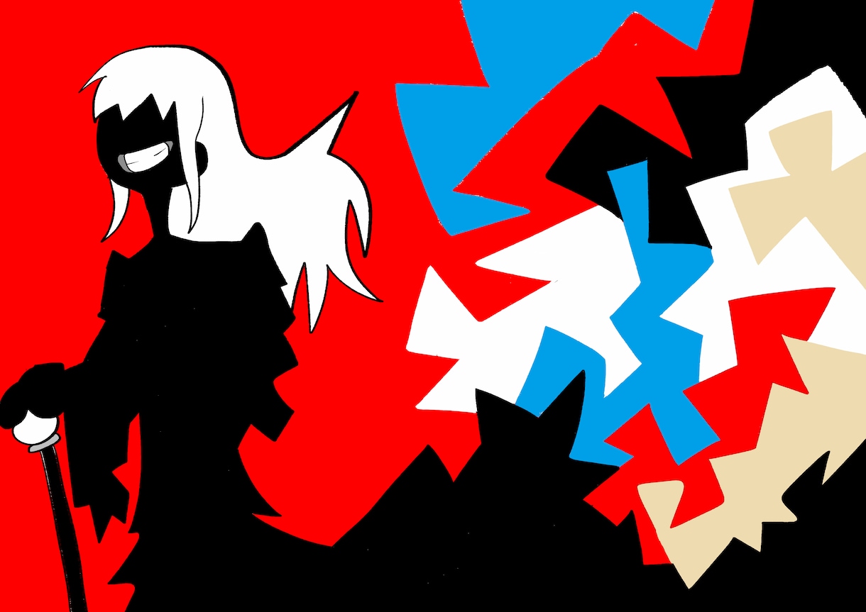 ボカロMV・ジャケのアートチックな一枚絵作ります アートチックでサブカルな一枚絵描きます。可愛くて不気味です イメージ4