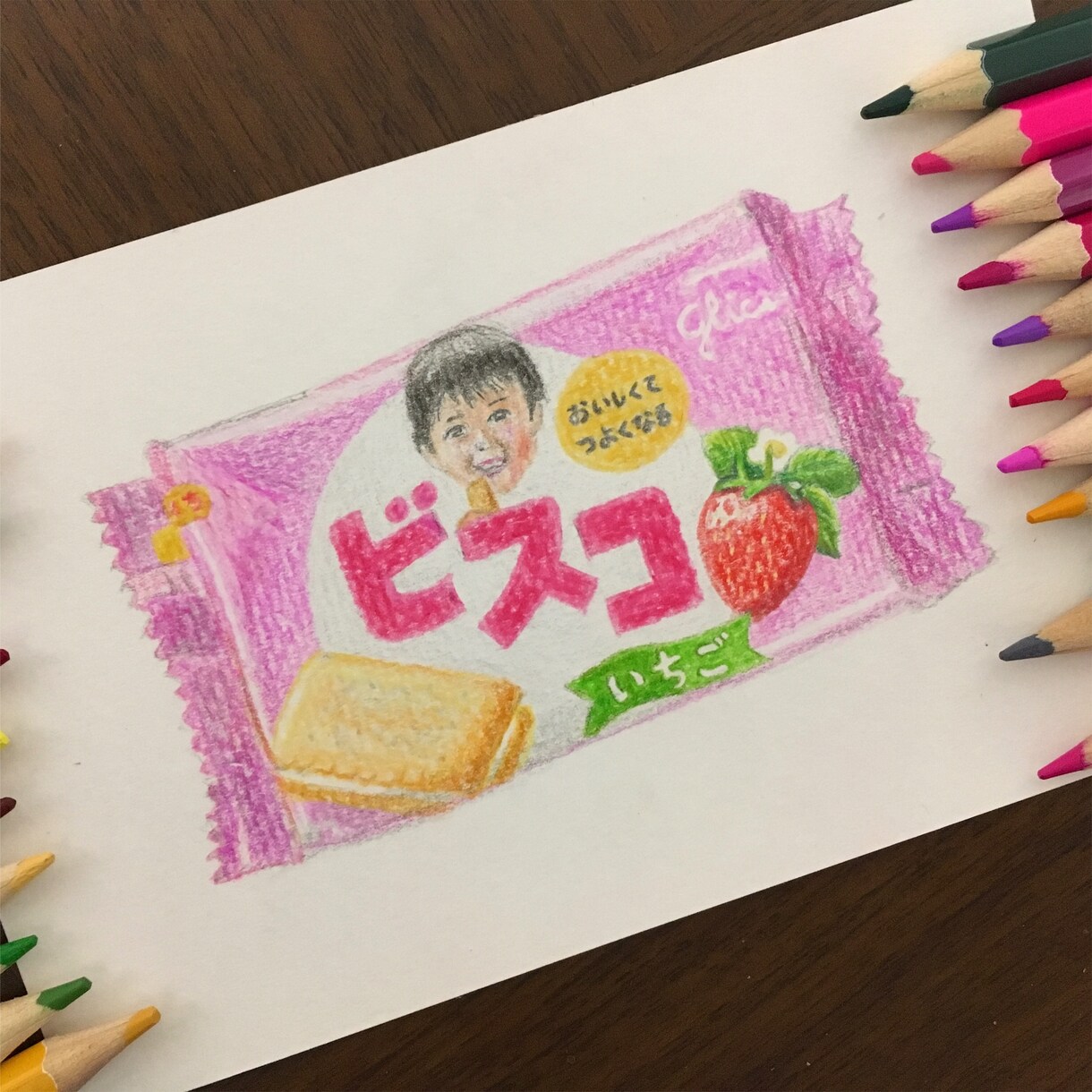 あなたの大切なモノ、ヒトなどを丁寧に描きます 世界に1枚の作品をご提供！原画をプレゼントします！ イメージ1
