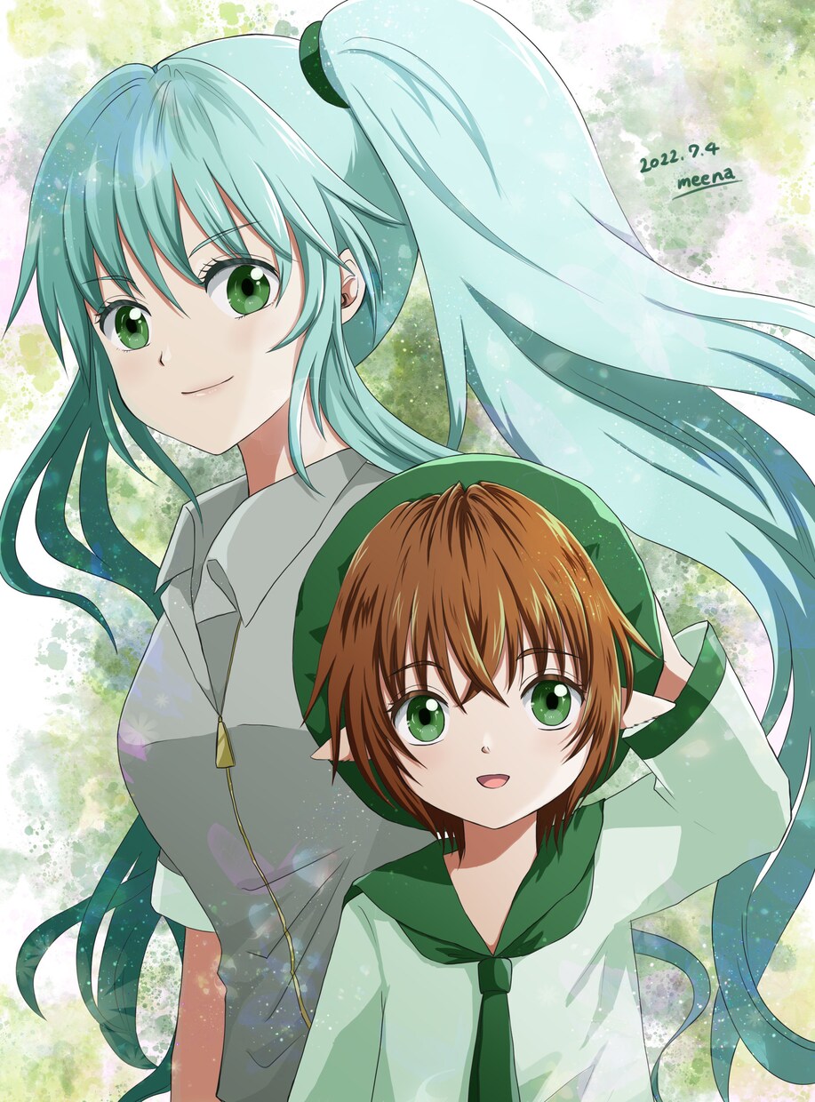 あなただけのオリジナルイラスト制作します アニメ塗りで目を引く！　キラキラで可愛い男女が得意です！ イメージ5