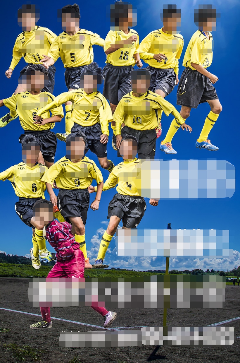 1000円ぽっきりでスポーツ写真加工します 輝いている一瞬を更に輝かせるお手伝いをさせてください！！！ イメージ3