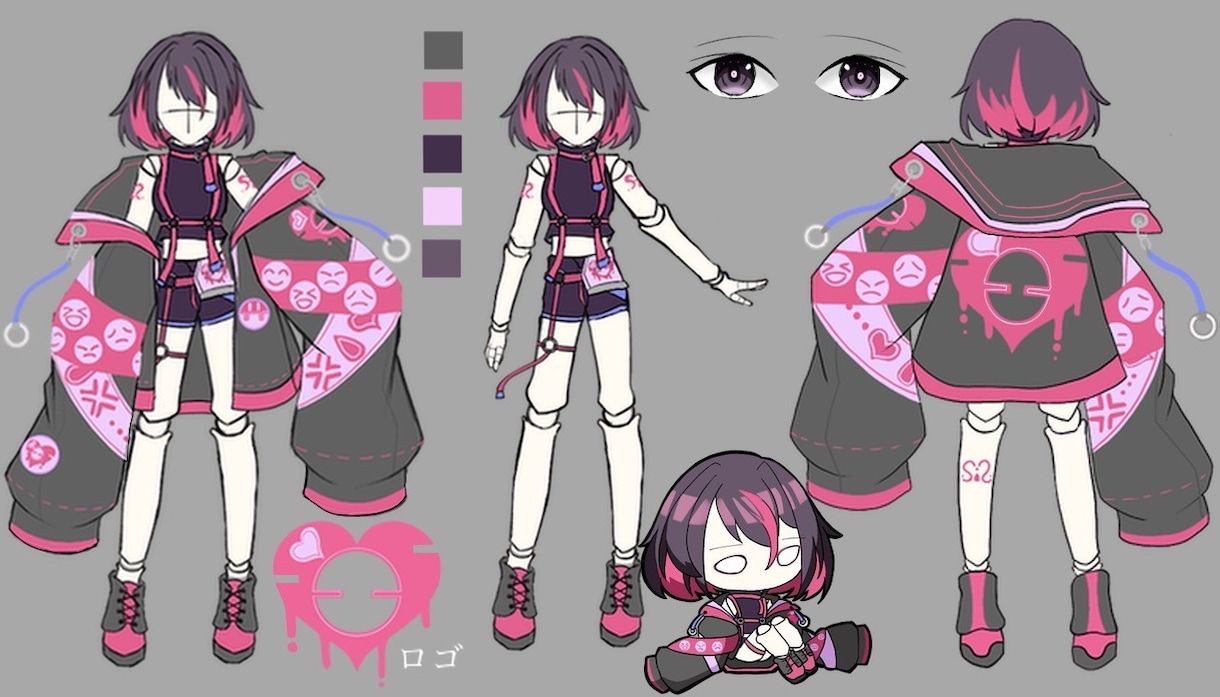 貴方のイメージをキャラクターにします 現役のイラスト専門学生が本気で要望に答えます イメージ8