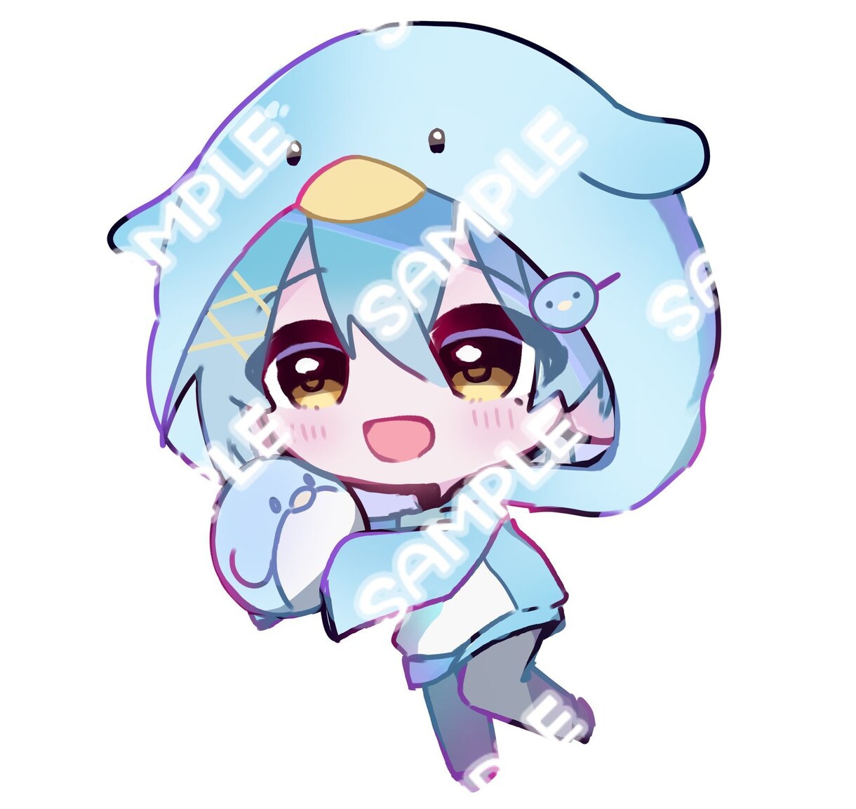 デフォルメイラストを制作します かわいい絵柄のデフォルメイラストいかがですか？ イメージ3