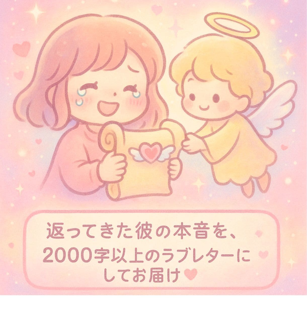 本格鑑定♡思念伝達で彼へ想いを届け本音受信します 10月限定｜通常3,000円の彼のトリセツを無料でお届け♡ イメージ3