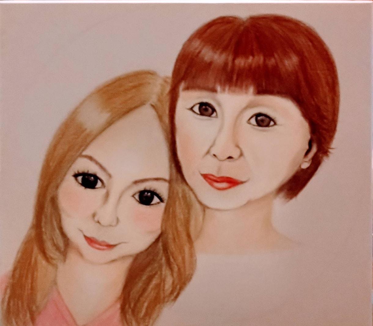 肖像画　お届けします フレームなしでのお届けになります イメージ2