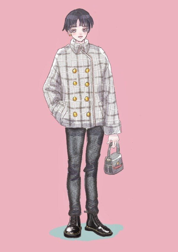 ファッションのイラスト描きます アイコンから一枚絵まで製作いたします イメージ4