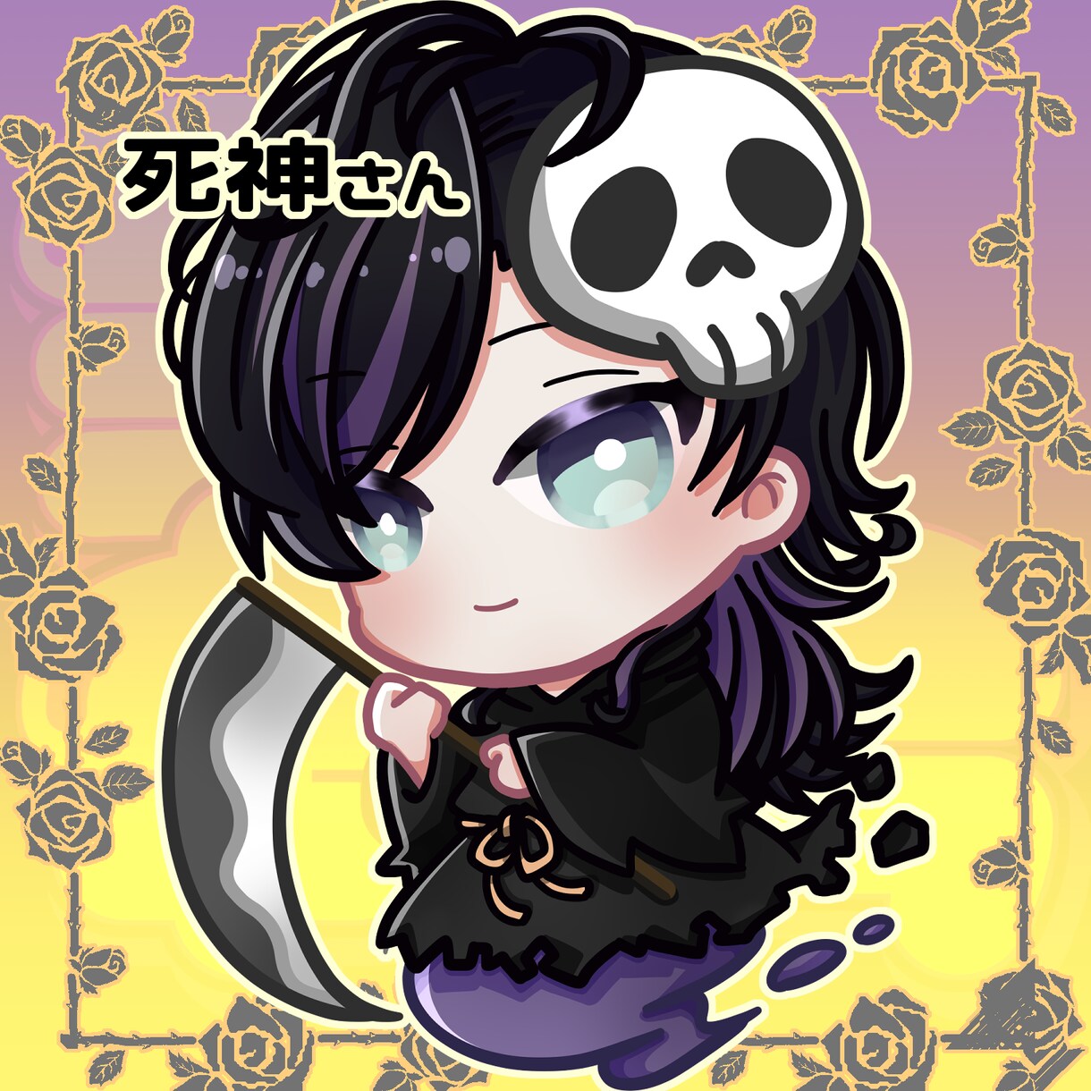 ハロウィンミニキャラ描きます ミニキャラもハロウィン姿になって楽しみましょう イメージ8