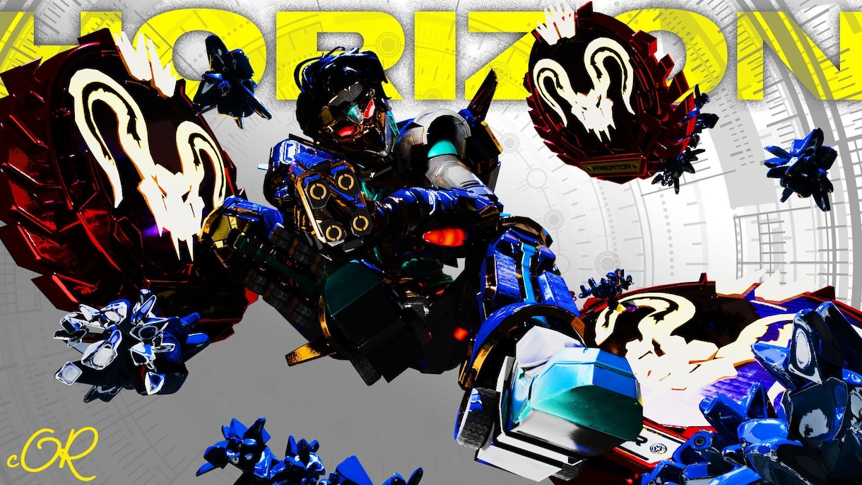 APEXの3Dモデルを用いた画像を作成します APEXのレジェンドたちを用いたかっこいい画像をぜひ！ イメージ1