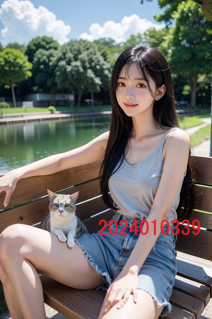AIで作成した女子高生とネコの写真を販売します 実写では撮影や商用利用が難しい、女子高生とネコのAI写真販売 イメージ9