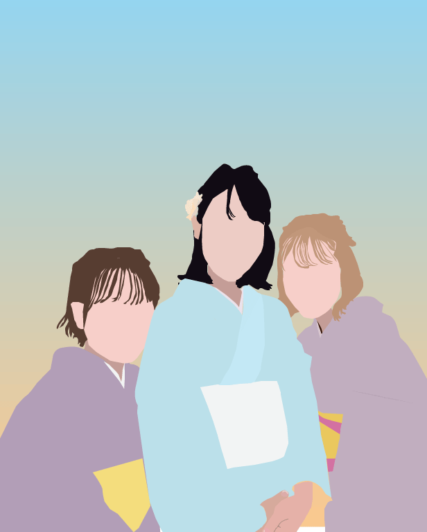 フラットデザインを制作いたします 思い出の写真をイラストにします。 イメージ2