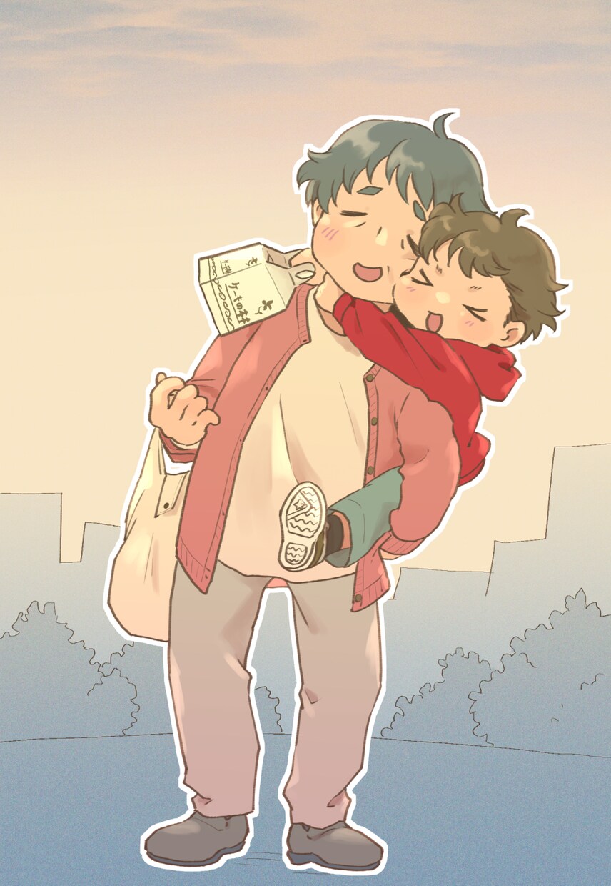 むっちりほわほわしたイラスト描きます アイコンやサムネなど様々な用途にお使いください イメージ7