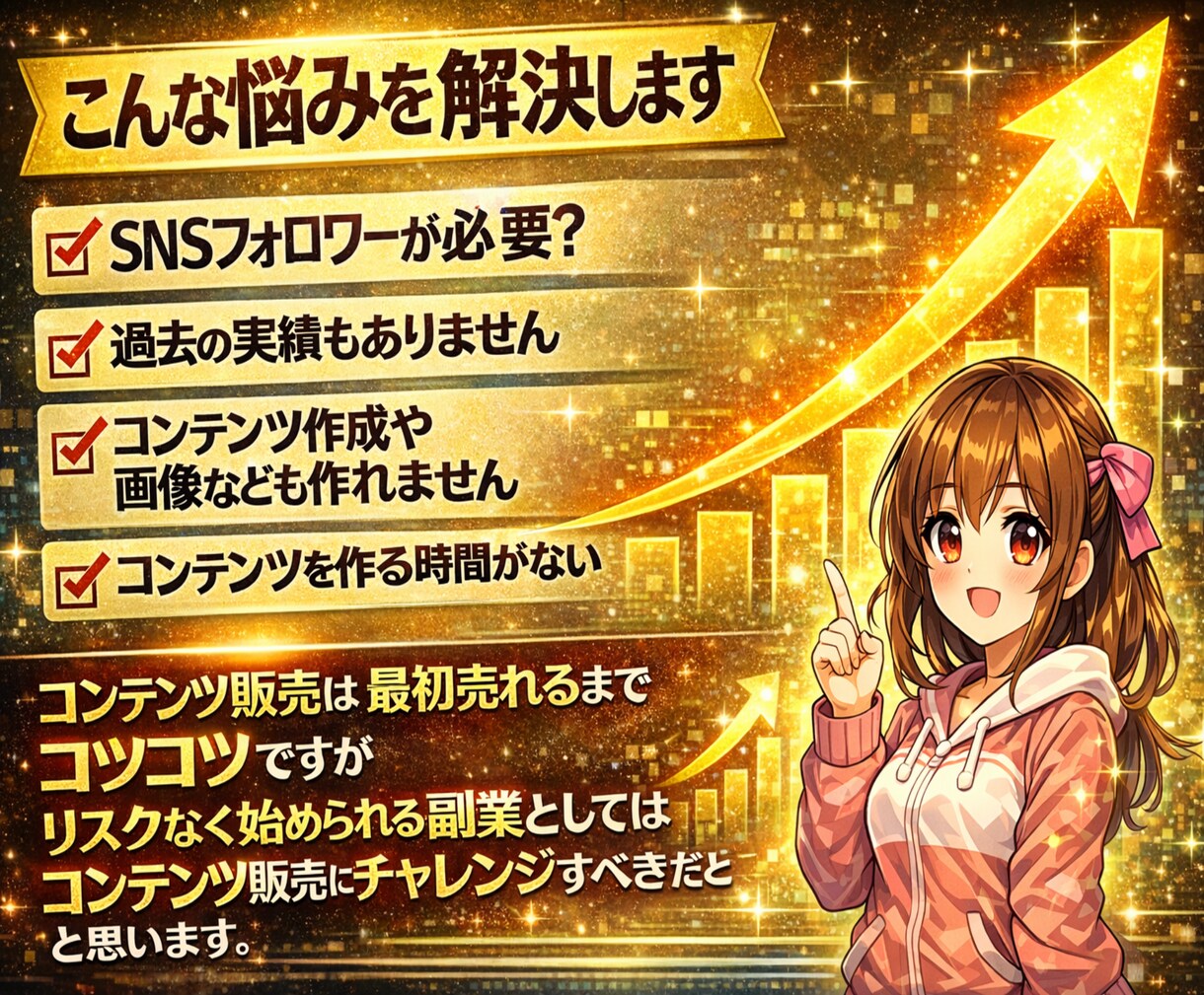 初心者向けコンテンツ販売ロードマップ教えます 作れない・時間がないをAIで解決。初心者向け収益化ステップ イメージ2