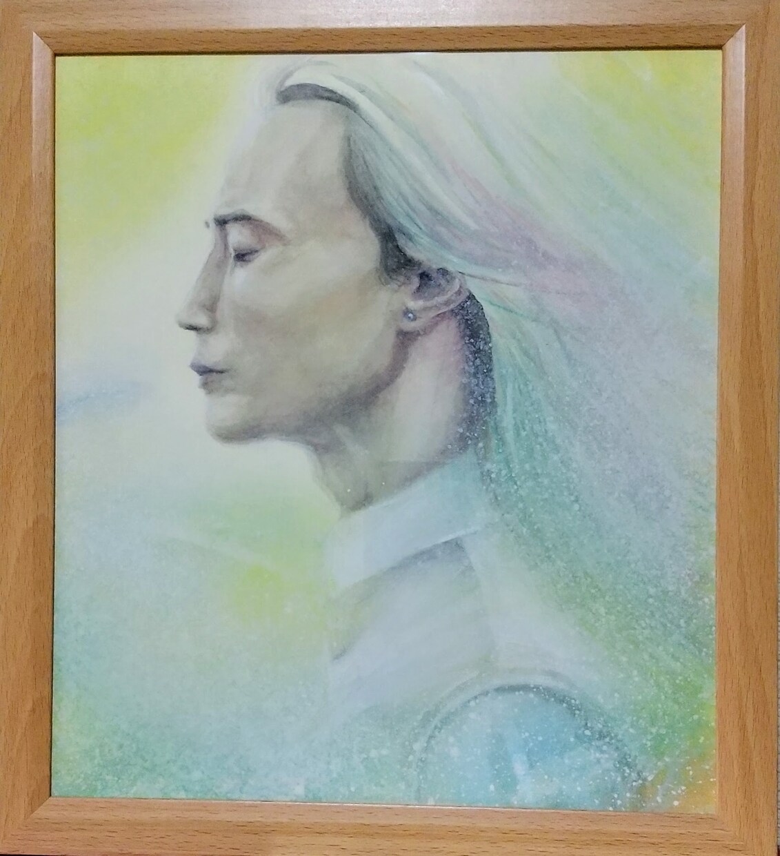 チャネリング似顔絵 魂にコミットした似顔絵描きます 波動上昇サポート似顔絵*色紙orキャンバスで飾れる水彩画 イメージ8