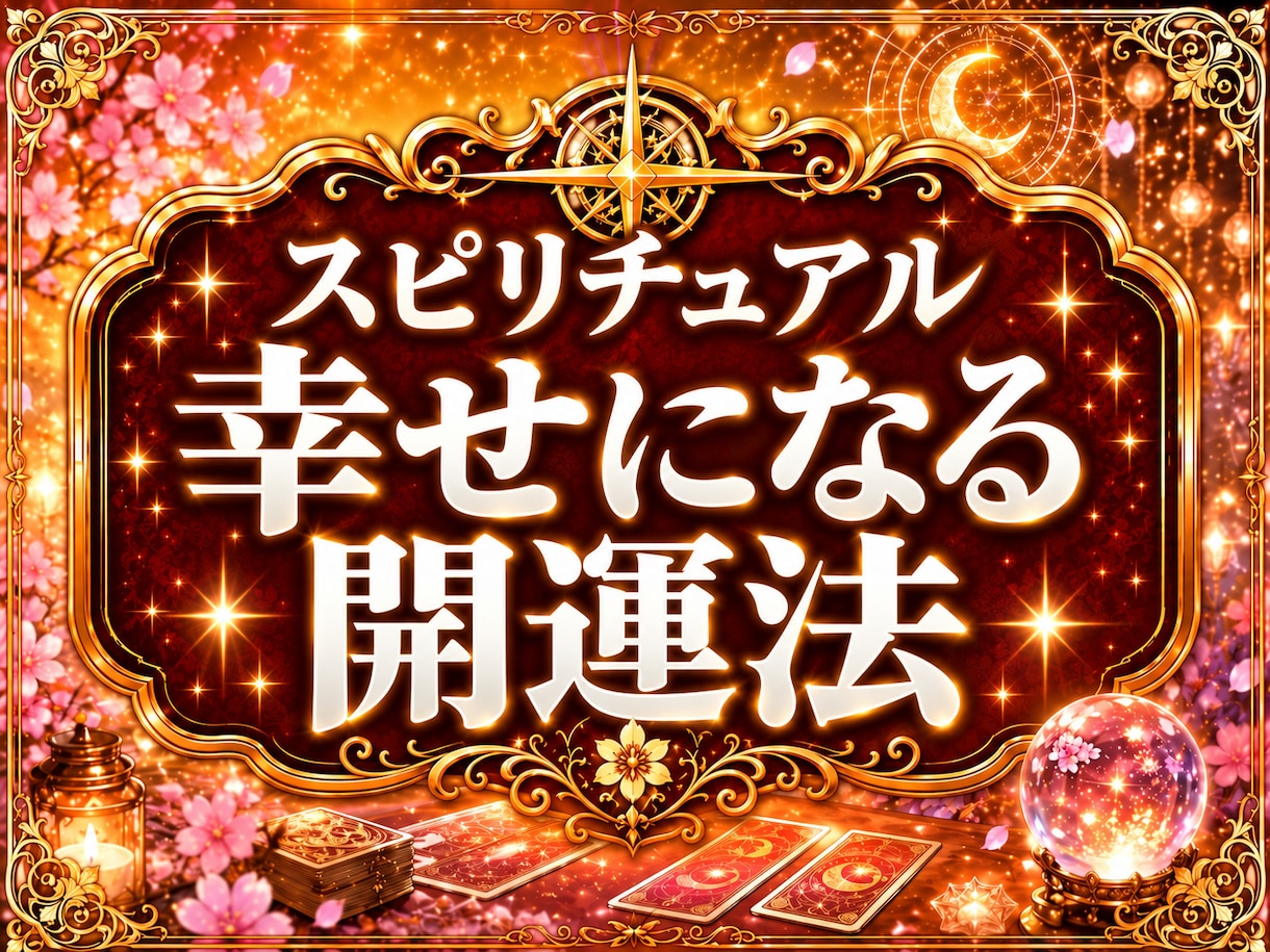 今のあなたに必要な開運法を鑑定します 今日から意識できる開運のヒント イメージ1