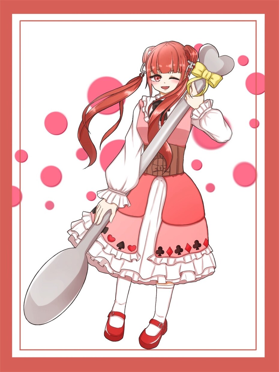 明るくてふわふわで可愛い立ち絵描きます フリル、アイドル系、SDキャラの立ち絵はお任せください！ イメージ2