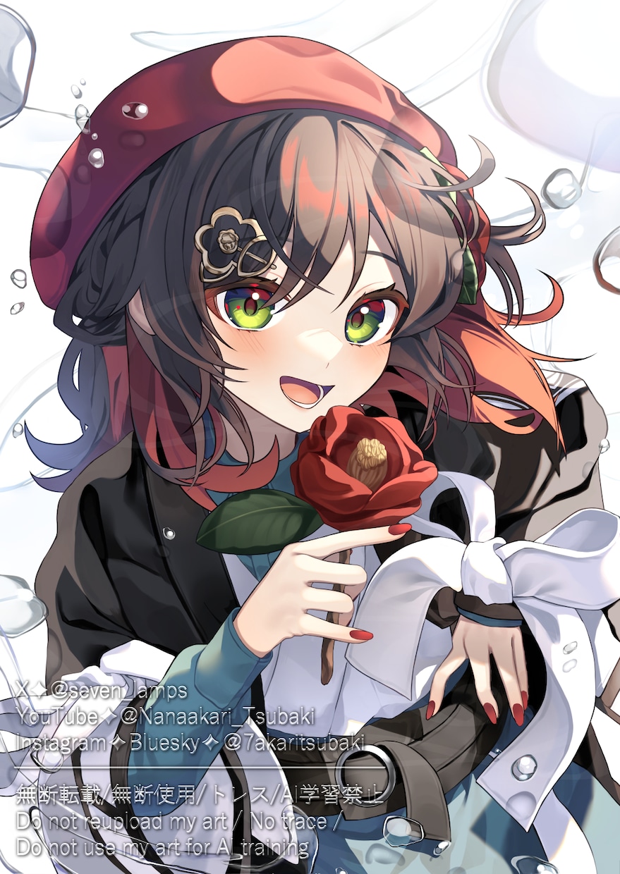 キラキラ可愛い！『1枚絵』描きます 世界観重視！！配信/グッズ/SNSなどにも！！ イメージ1
