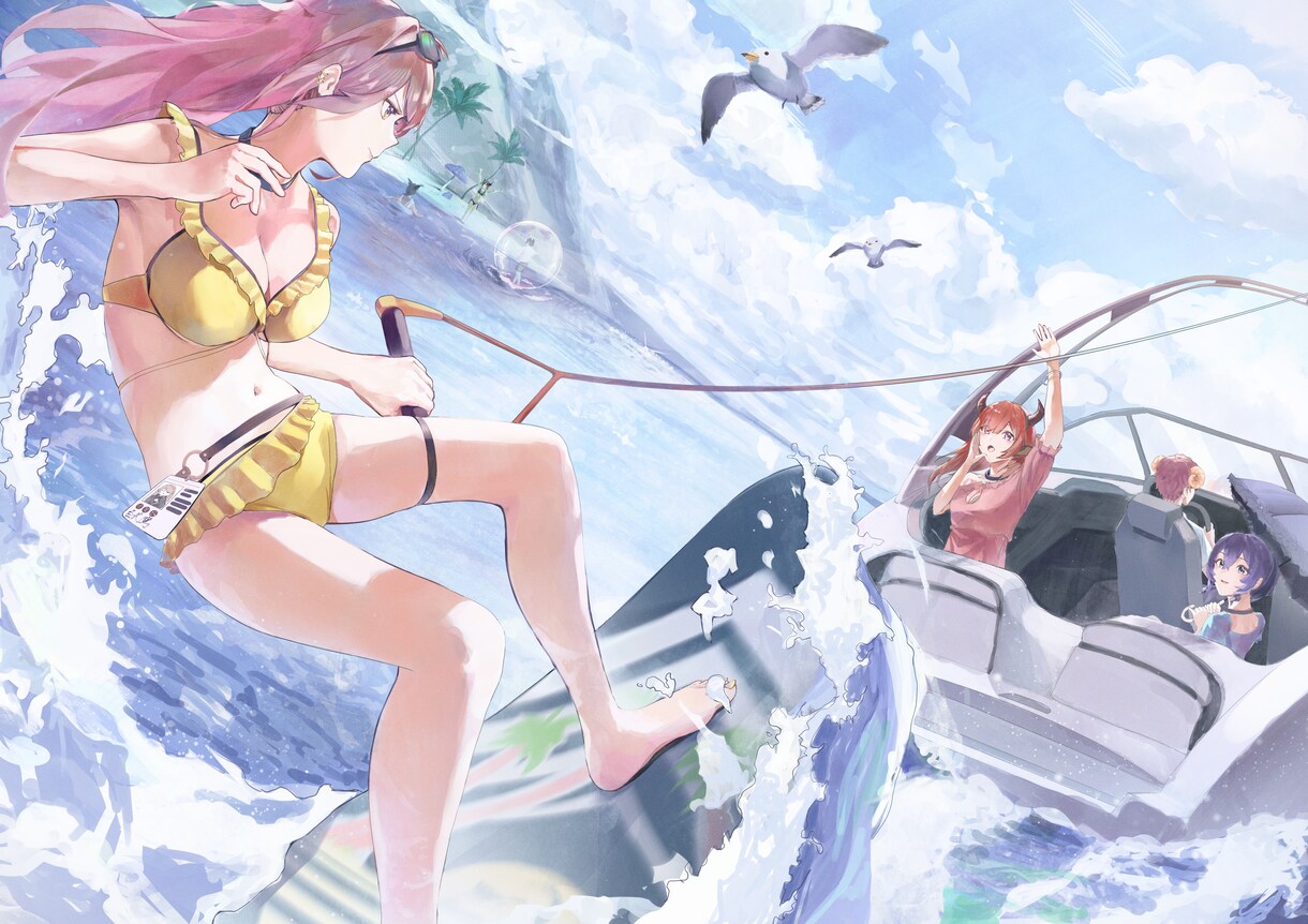 アイコンイラスト、立ち絵、1枚絵描きます 厚塗りの綺麗なイラストをかけます。 イメージ5