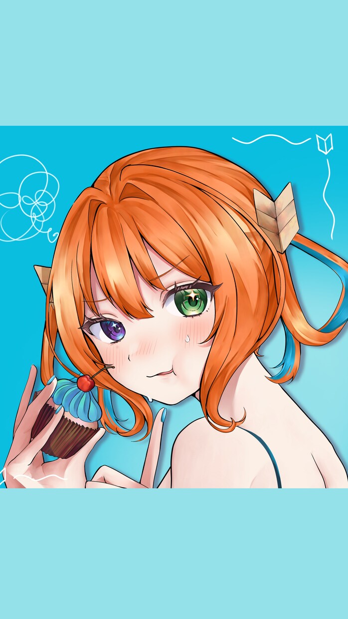 納期早め 超可愛いアイコンイラスト描きます 最短3日で納品可能！さらさらな髪もちもちな肌の塗り方が特徴！ イメージ1