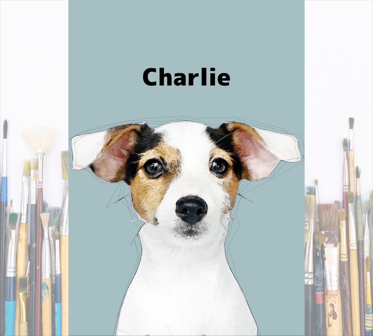 写真を元にペットイラストアイコン似顔絵を作成します 愛犬・愛猫・など愛するわが子をイラストにしませんか？ イメージ4