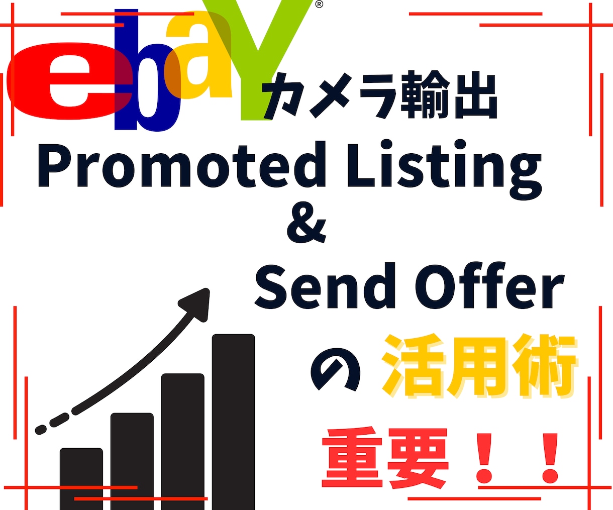 ebayマーケティング機能の活用術教えます 【重要】プロモーテッドリスティングとセンドオファーの活用術 イメージ1