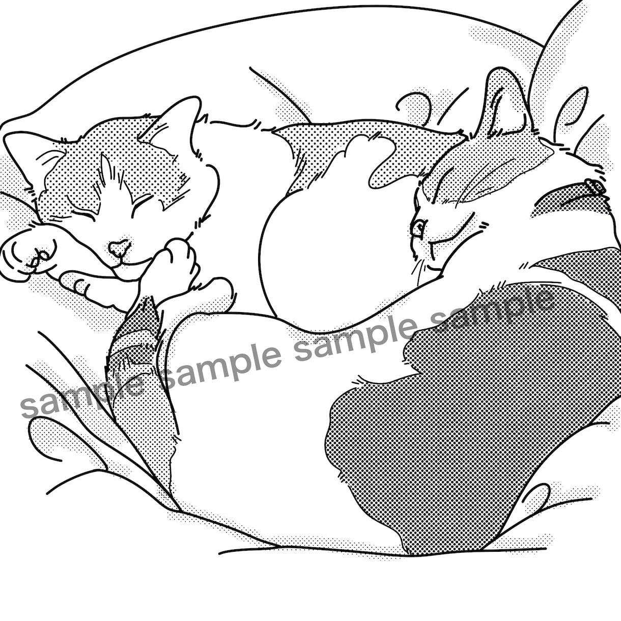 家族の一員を写真からイラストにします ☆あなただけの、特別な一枚絵。☆ イメージ4