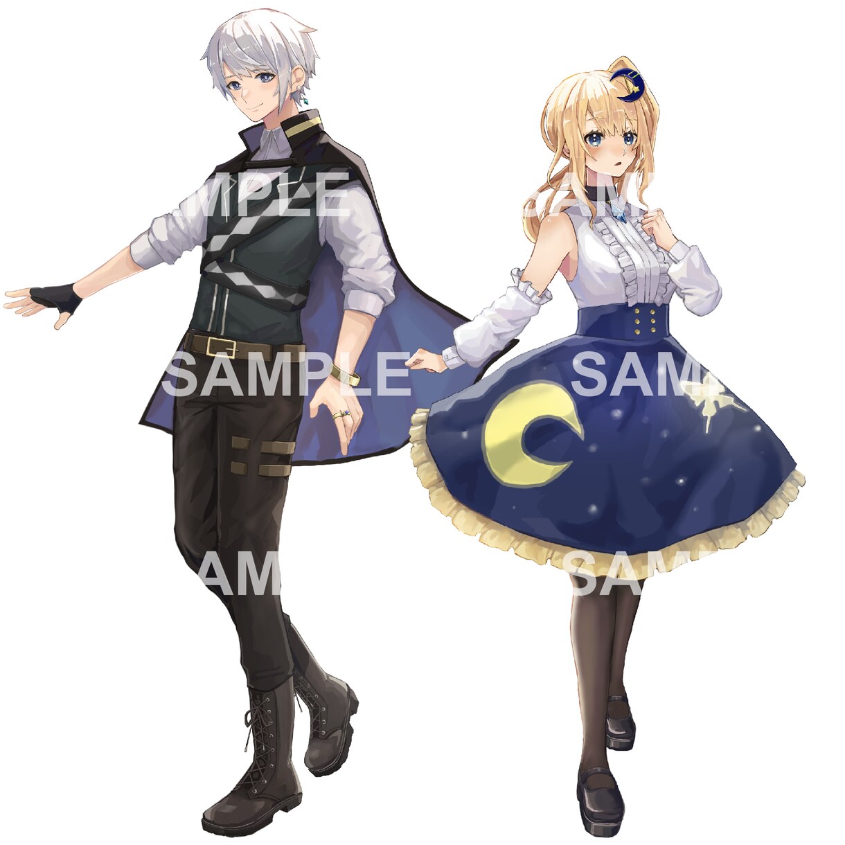 ご希望に寄り添ったイラストを描きます TRPGの立ち絵やSNSアイコン等のイラストを描きます！ イメージ4
