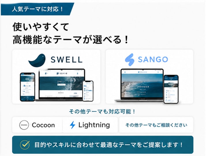 WordPress初心者を丁寧にサポートします 初心者歓迎！画面共有で一緒に構築サポート PDF特典付き イメージ4