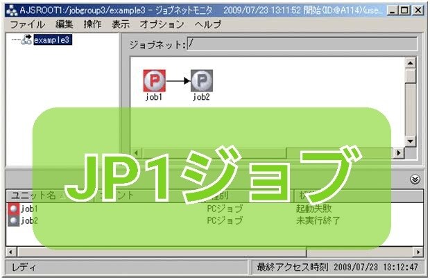 JP1ジョブ関係をサポートします JP1ジョブ関係でお困りの方を可能な範囲でサポートします イメージ1
