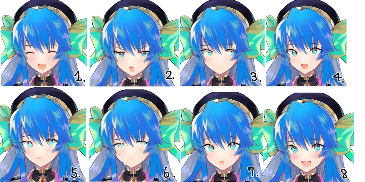 キャラクターイラスト描きます TRPG等立ち絵などにもおすすめ(商用利用可能) イメージ4