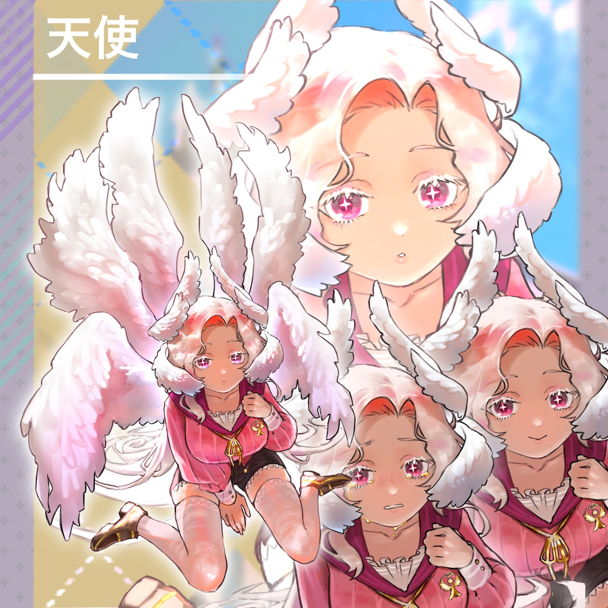 TRPGキャラクター立ち絵制作します はっきり・すっきりした色使いのキャラクターを制作します！ イメージ10