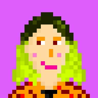 SNSアイコンや似顔絵に！【ドット絵】を制作します ＼現役NFTクリエイターが作るポップで可愛いドット絵／ イメージ3