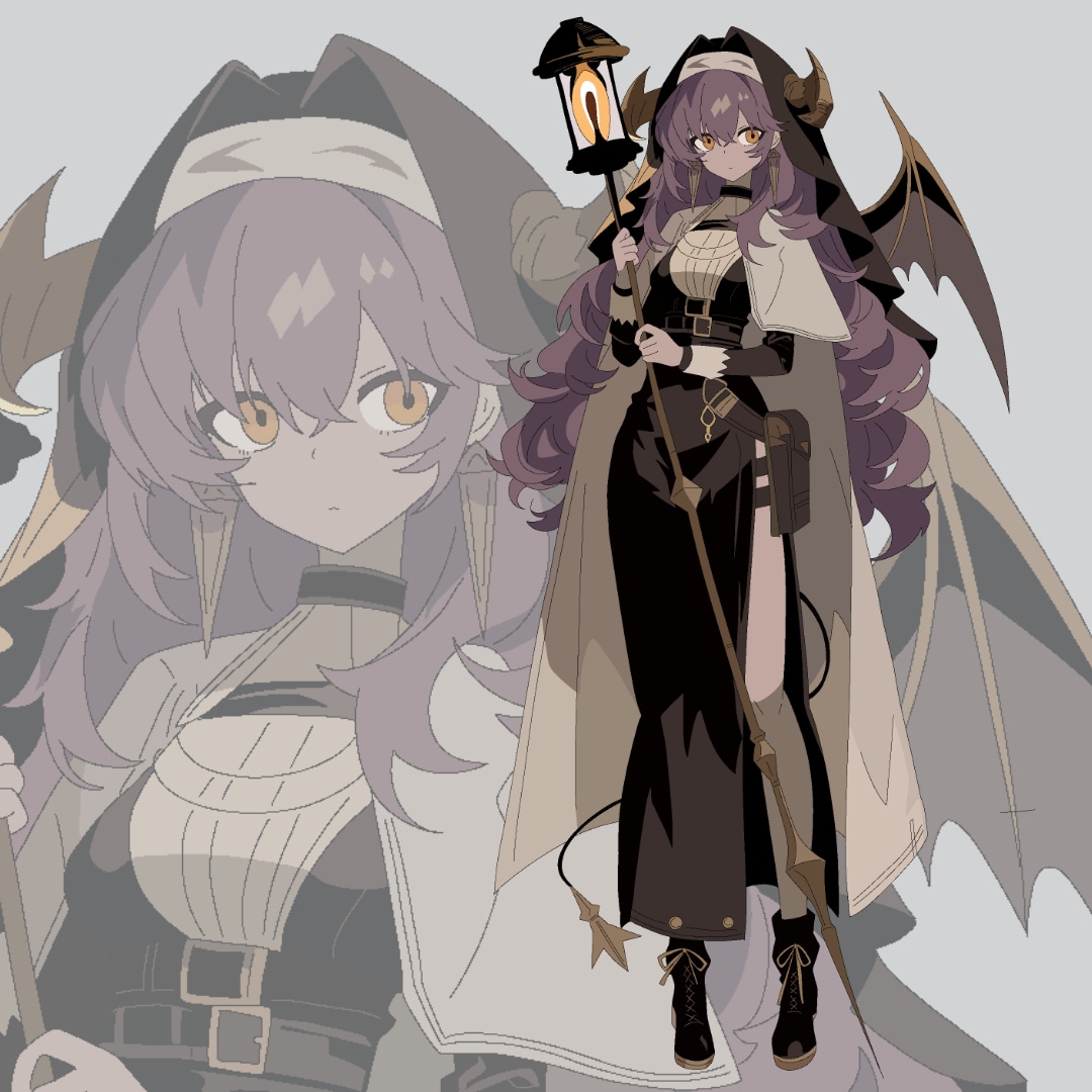 Vtuber・TRPG立ち絵、アイコンお描きします シンプルかつ精緻に描きます！アイコン/配信/TRPG イメージ9