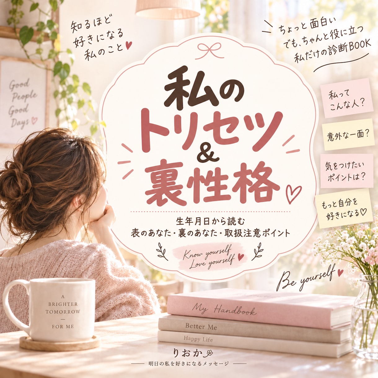 生年月日で私のトリセツ＆裏性格を読み解きます 表の性格も裏の本音も、あなたらしく読み解きます イメージ1