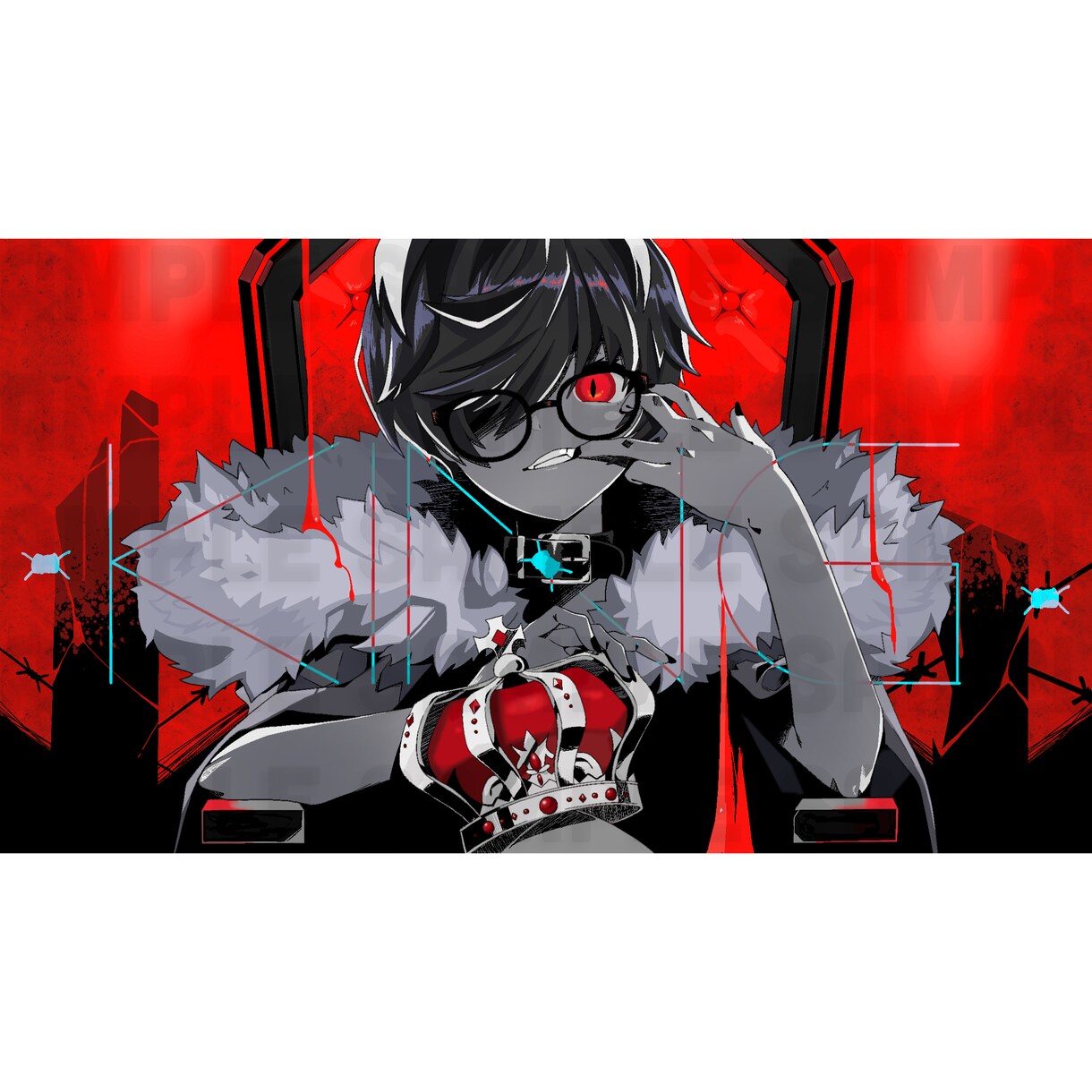 格安！！歌ってみたのイラスト、編集など全て承ります 歌い手、VTuberおすすめ！イラスト、文字入れ、編集します イメージ4