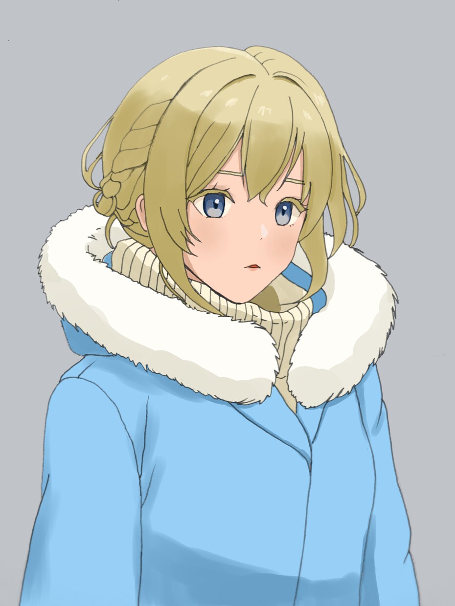 アニメ塗りします お持ちの線画をアニメ塗りします イメージ1