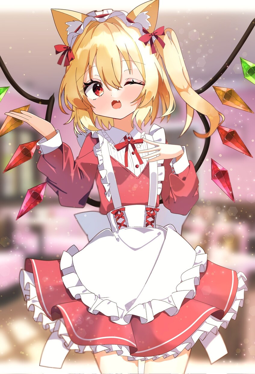可愛らしい女性キャラクターのイラスト描きます 可愛い二次元の女の子描きます！！ イメージ1