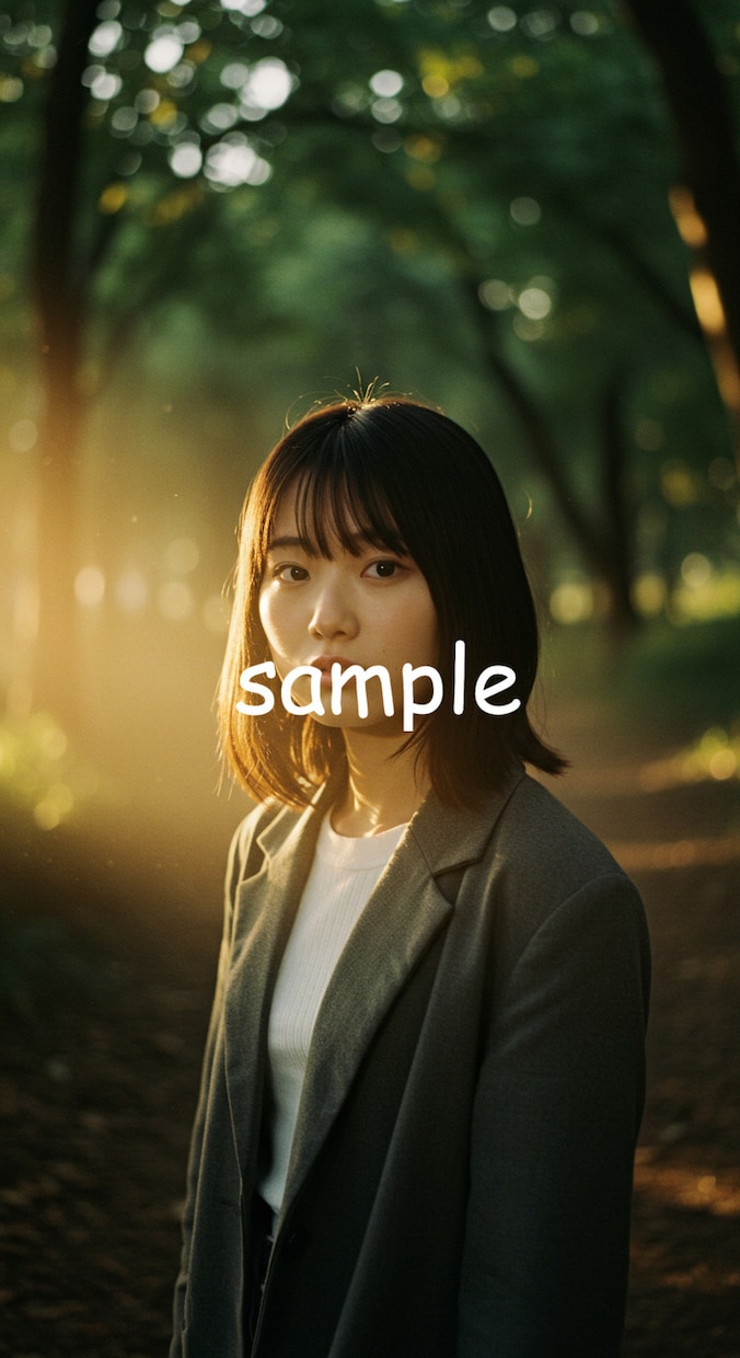 雰囲気のある生成AI画像作成します 光にこだわったポートレート風の画像生成AIを提供 イメージ7