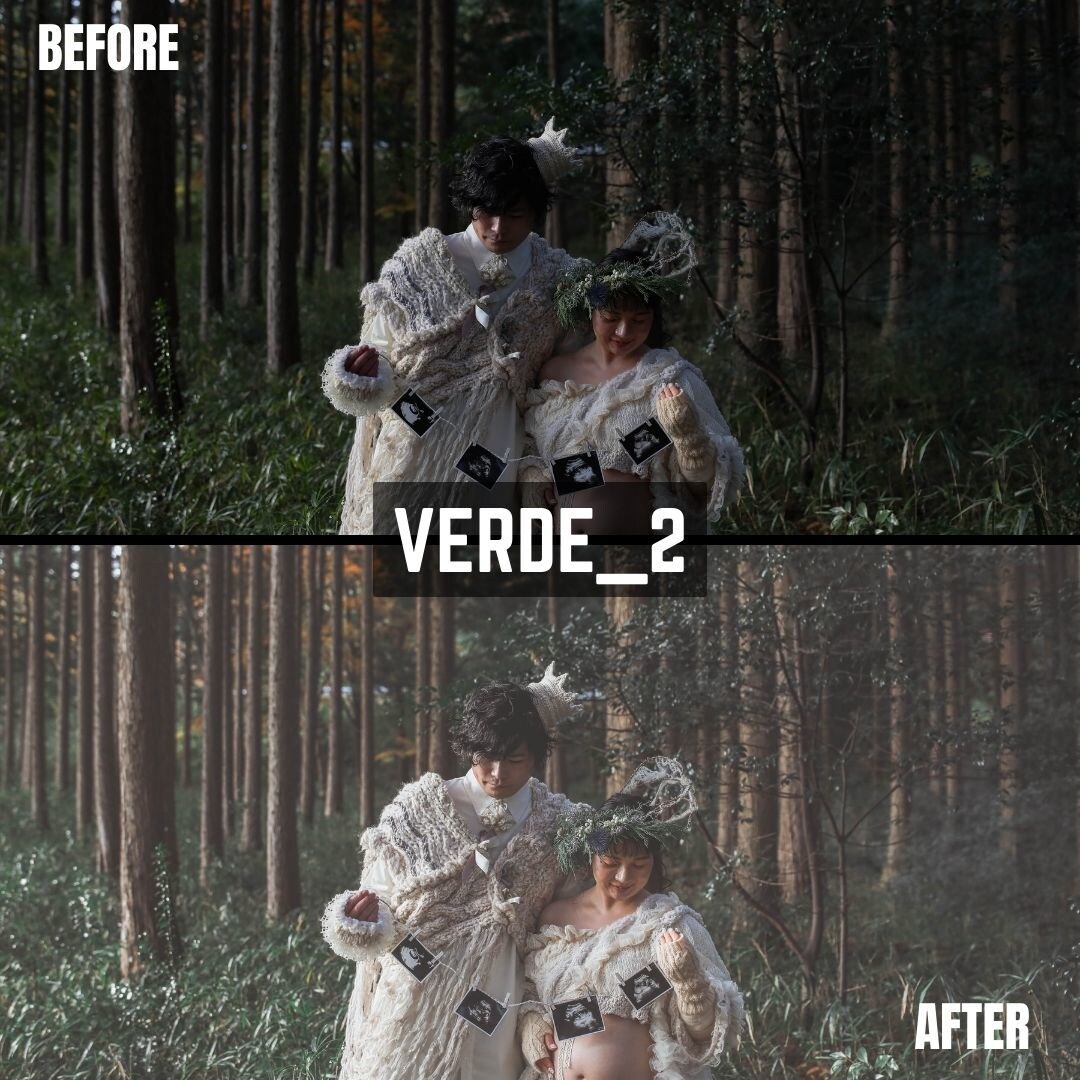 VERDE｜Lightroomプリセット販売します スマホで撮影した写真、ワンタッチで大変身！ イメージ5