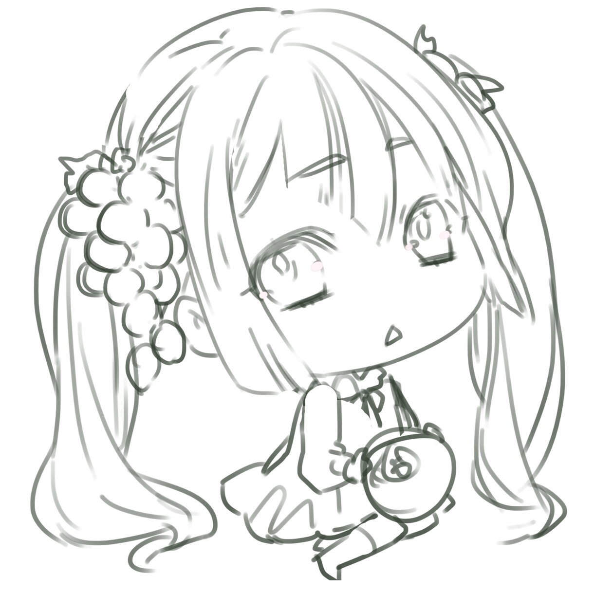SNS映え！デフォルメ可愛いアイコン描きます 結婚式に！ブログアイテムに！ペットのみOK！多人数対応可！ イメージ2