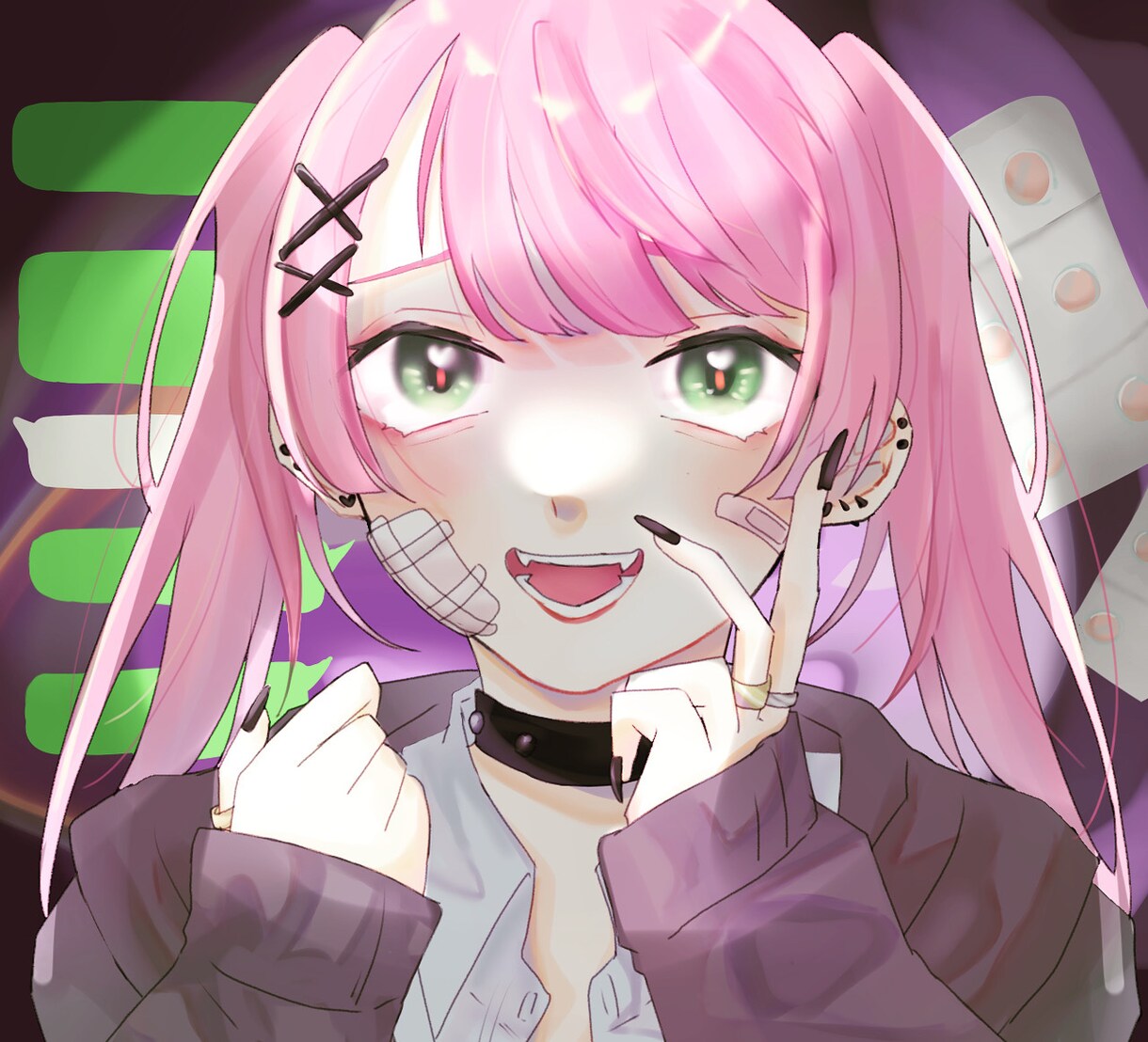 SNS用のイラスト、アイコンを描きます 貴方の為のイラスト描かせてください！ イメージ2