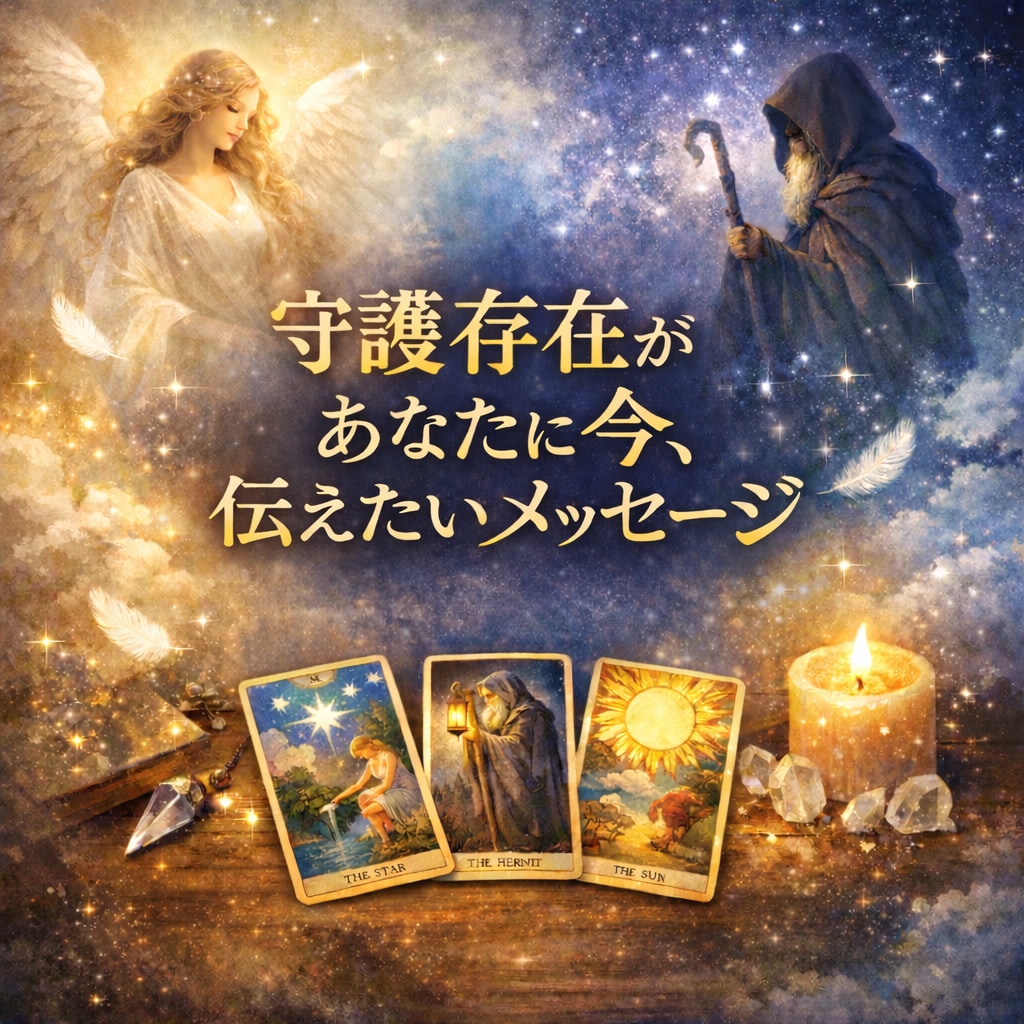 守護存在が今、あなたに伝えたいメッセージを伝えます オラクルカード&タロットカードで読み解く魂からのガイダンス イメージ1