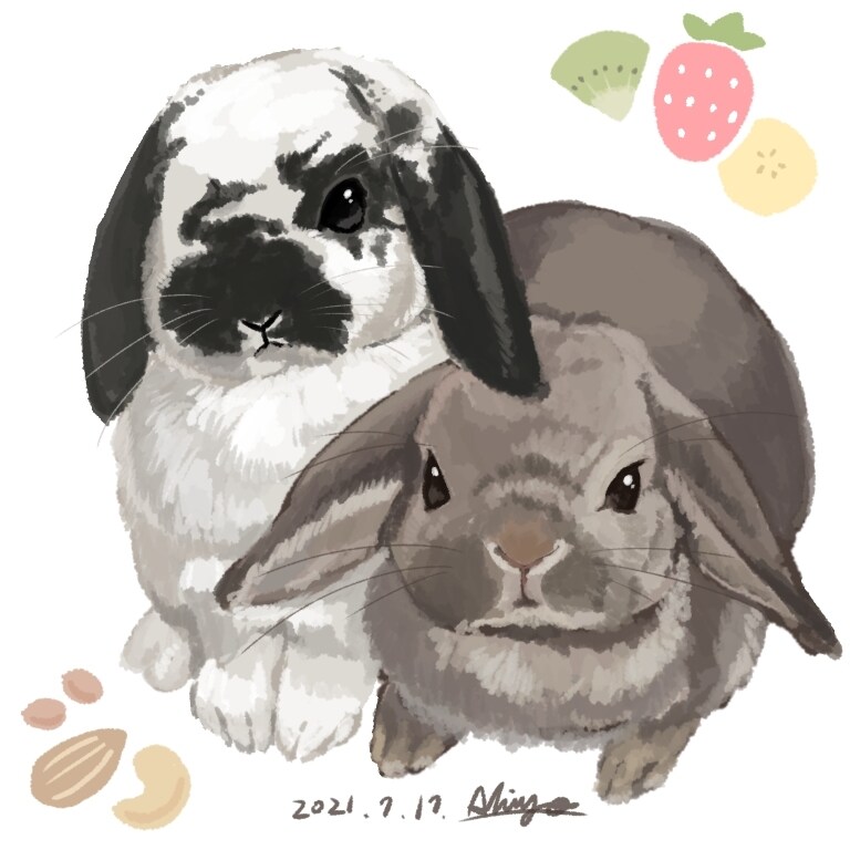 毛並みまで再現！ペットイラストお描きします ふかふかの触り心地まで表現した温かみたっぷりのイラスト イメージ3