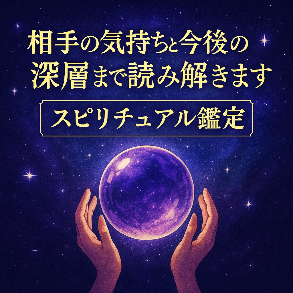 核心を突いて気持ちと未来を読みます 不安を解き未来に進める道筋を示します イメージ2