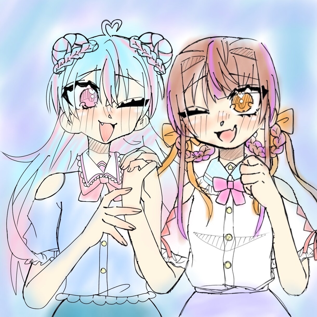 イラストを描きます アイコンイラストや、1枚絵、夢絵など全て描きます!! イメージ4