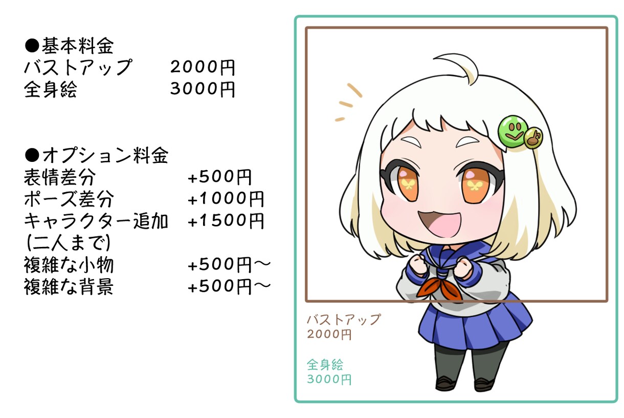 可愛くてぷにっとしたミニキャラを描きます アイコンやヘッダー、壁紙、グッズなどの用途に！ イメージ6