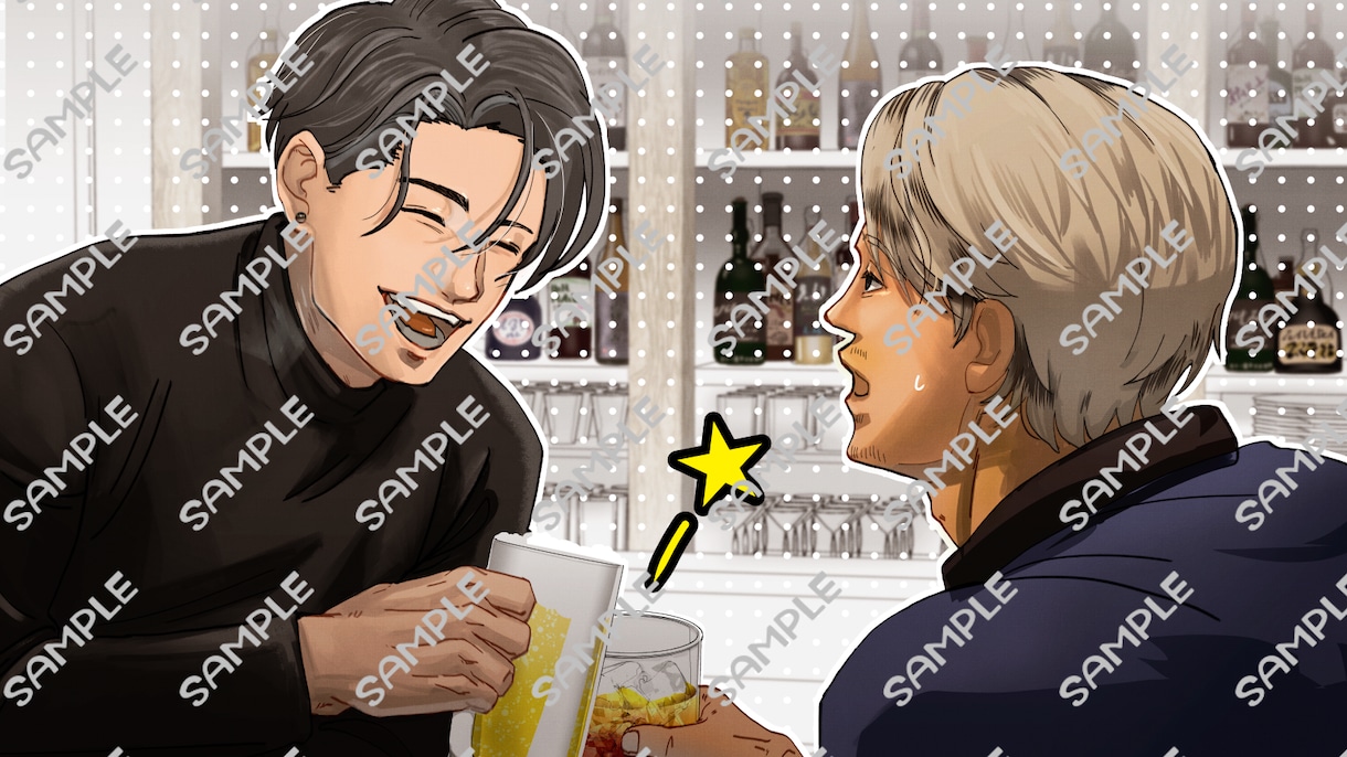 モノクロ・カラー漫画描きます 小説コミカライズやオリジナルストーリー、BL漫画にも対応 イメージ4