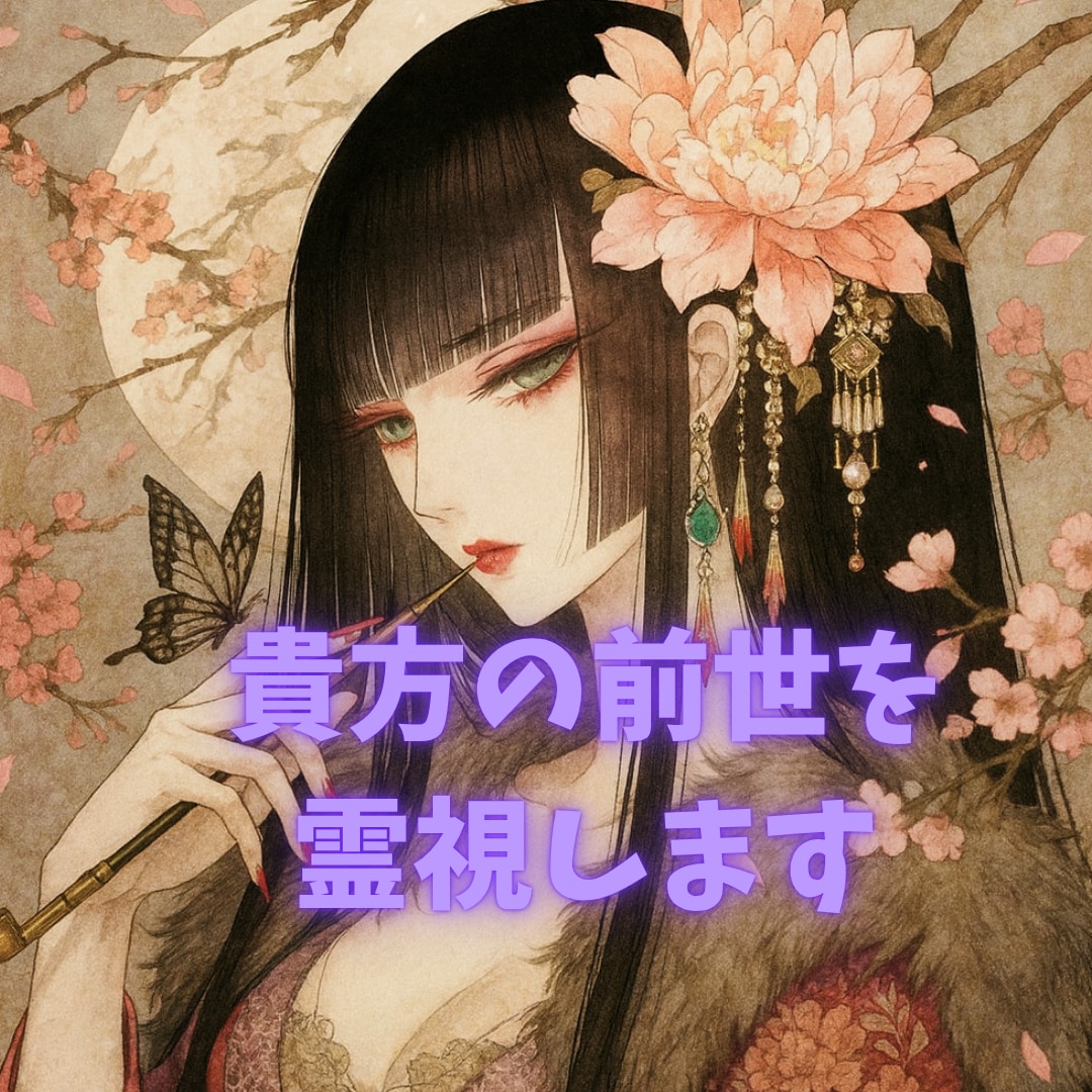 あなたと気になるお相手の前世での関係を発見します 前世での関係、因縁、なぜまた出会ったかの意味を霊視します イメージ1
