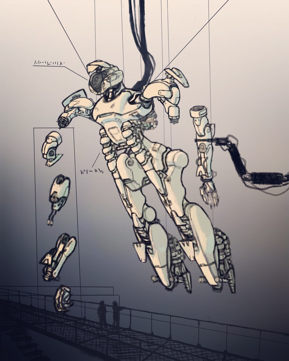 メカ、キャラクターデザインを中心に描きます メカ、キャラクターデザインなど イメージ1